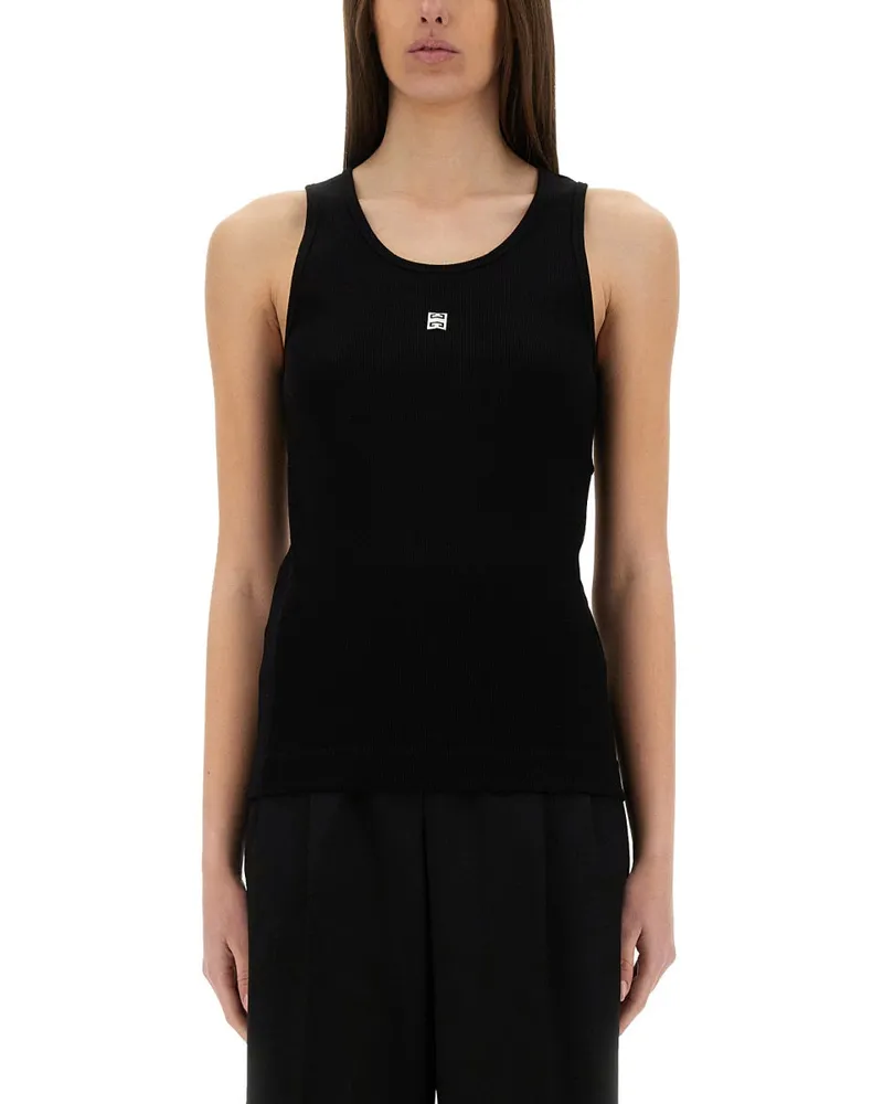 Givenchy Tanktop mit Logo Black