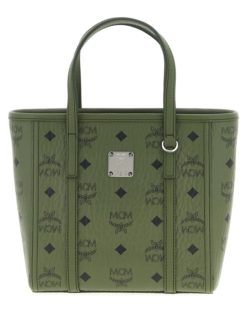 MCM Toni' Mini -Einkaufstasche Green