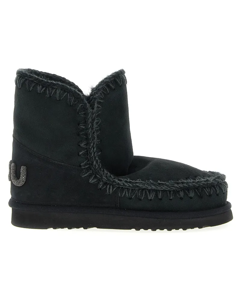 Mou Stiefeletten 'Eskimo 18 Glitter Logo Black