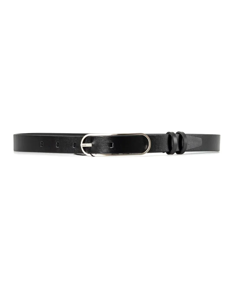AMI Paris Gürtel schwarz Black