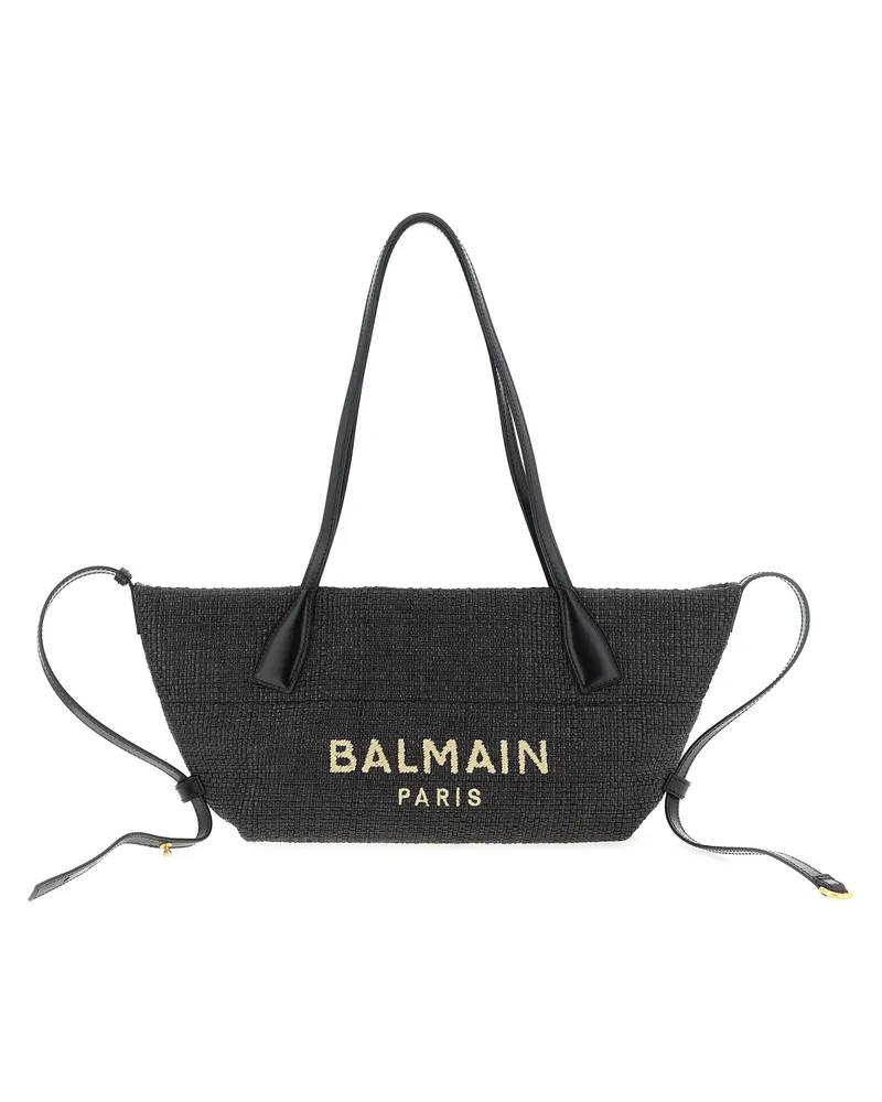 Balmain Shooping „Track Small Rafia Black