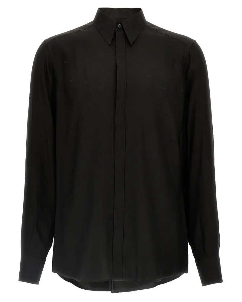 Dolce & Gabbana Martini' Hemd Black