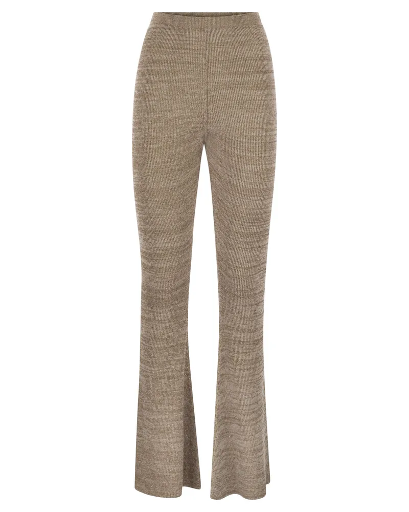 Fabiana Filippi Hose aus Platingarn Beige