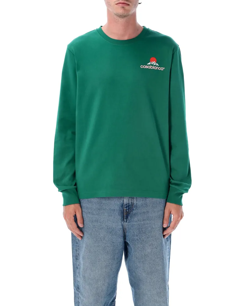 Casablanca Paris T -Shirts und Polos Grün Green