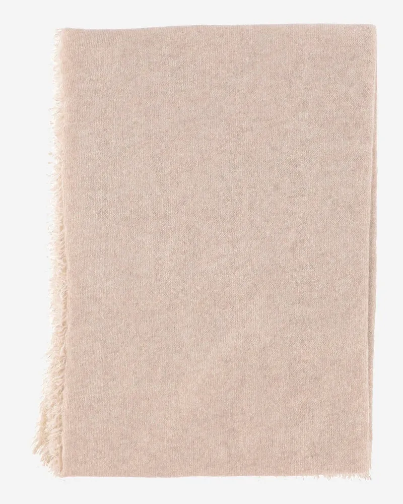 Faliero Sarti Alux Cashmere Mischschal Ivory