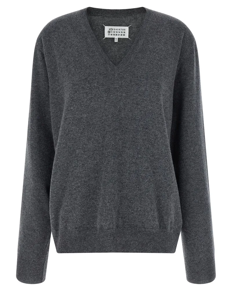 Maison Margiela Four Stitches' Pullover Gray