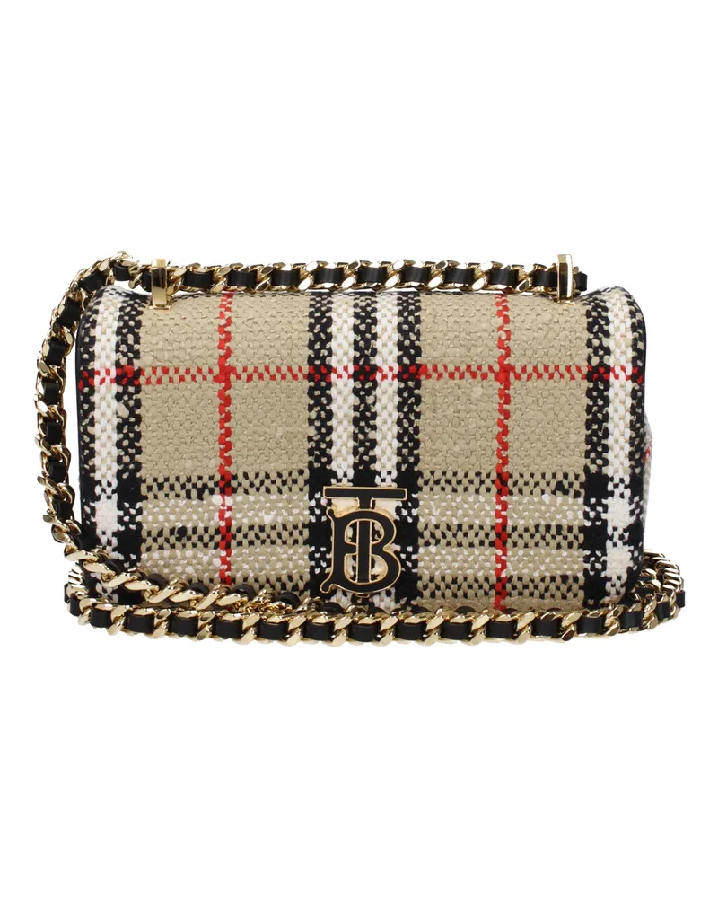 Burberry Umhängetaschen Lola Frau Stoff Beige -