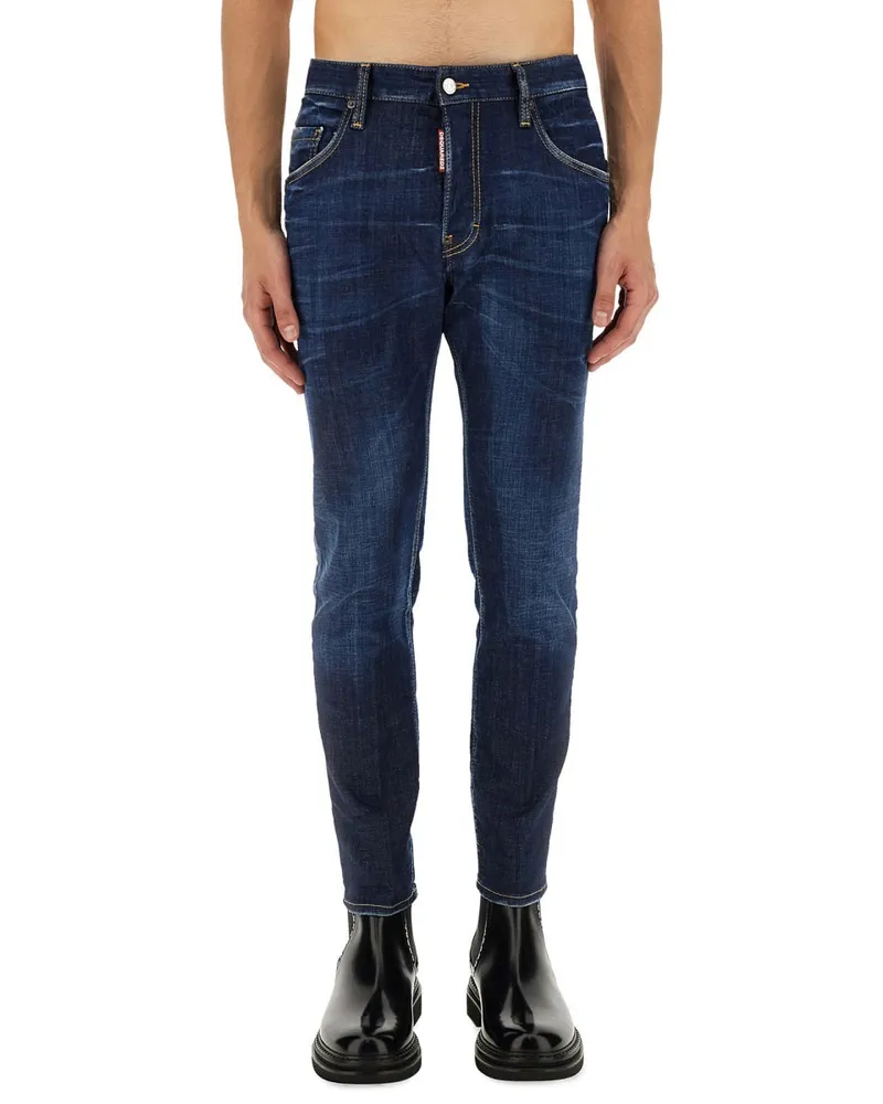 Dsquared2 Skater Jeans Blue