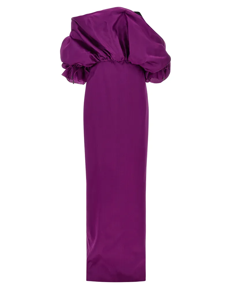 Tom Ford Seidenkleid Purple