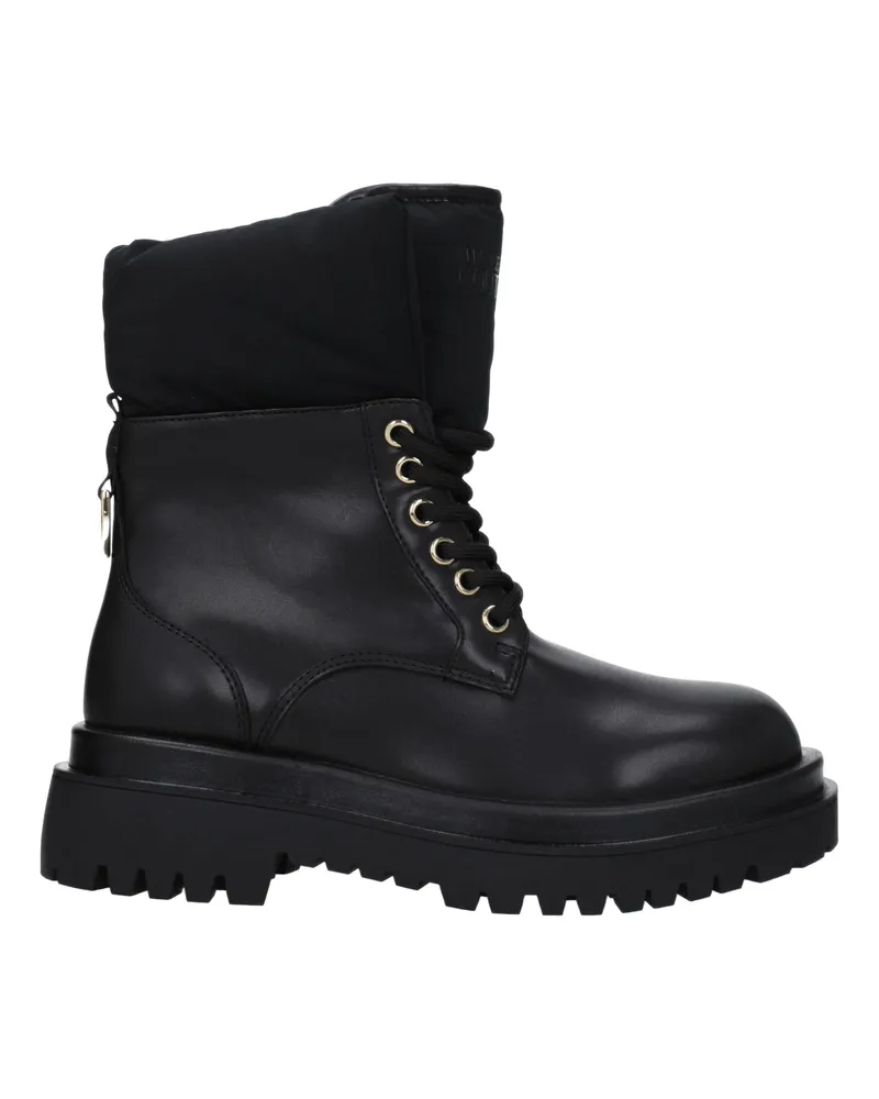 Versace Jeans Frauen 's Polyurethanstiefel schwarz -