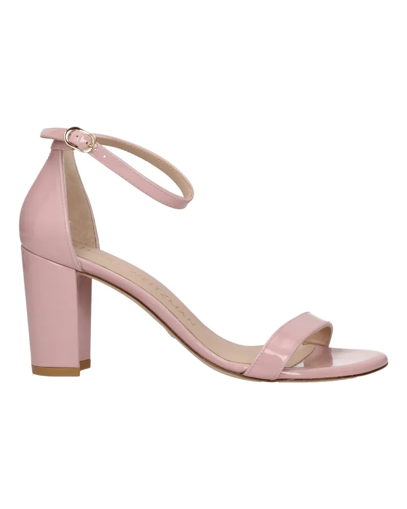 Stuart Weitzman Sandalen fast nackte Frau rosa Farbe/Ballerina -