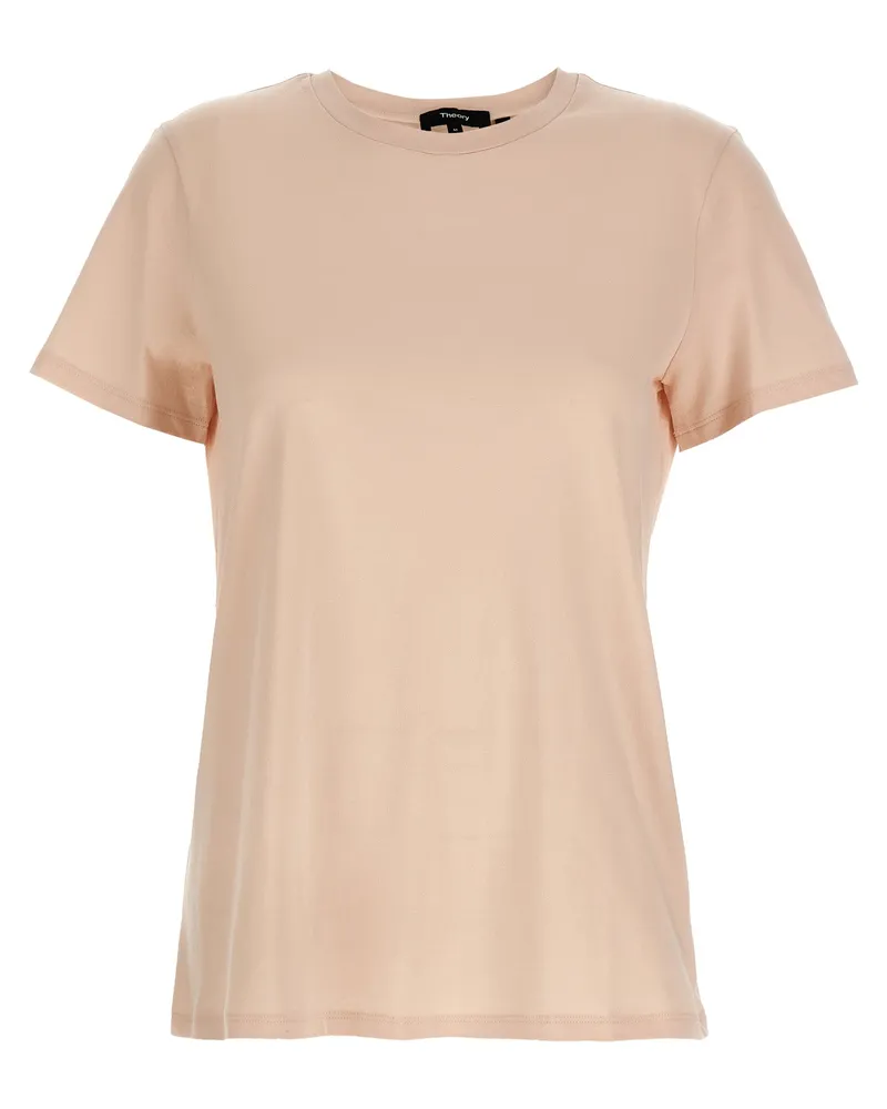 Theory Theorie 'einfaches' T -Shirt Pink