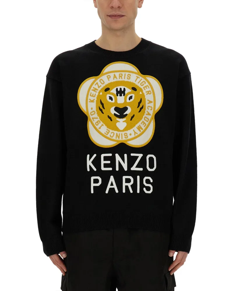 Kenzo Trikot mit Logo Black