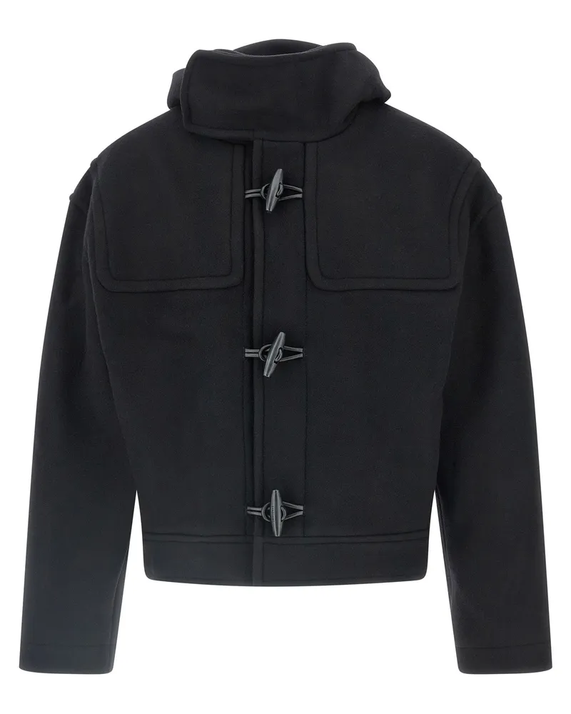 Jacquemus Le Duffle Cabana' Mantel Black