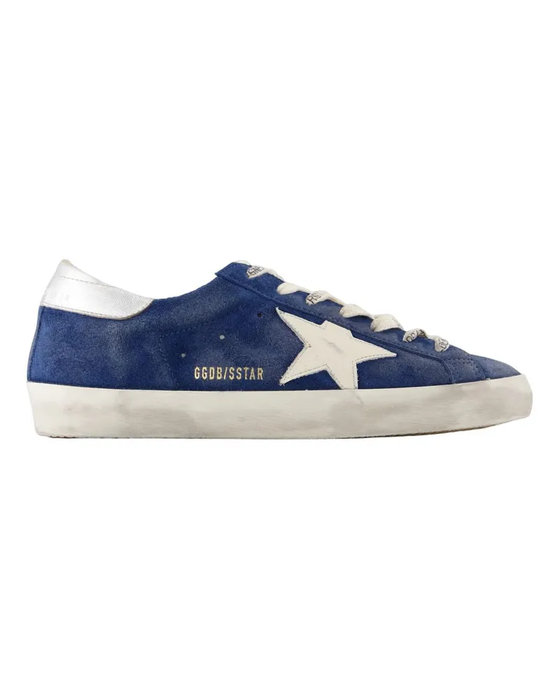 Golden Goose Super Star -Sneaker  Deluxe Marke Leder Blau Blue