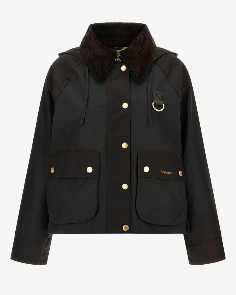 Barbour Reigleigon Wachste Baumwolljacke Green
