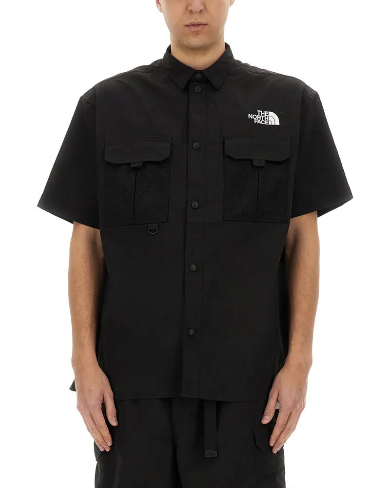 The North Face Das North Face -Logo -Druckhemd Black