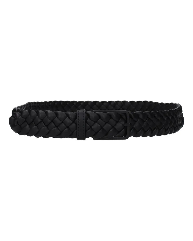Bottega Veneta Gürtel Männer Leder schwarz -