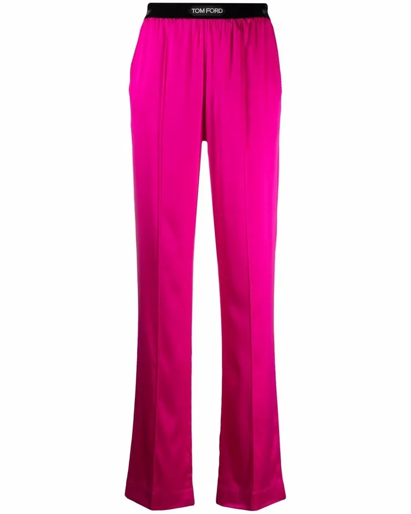 Tom Ford Seidenhose Fuchsia