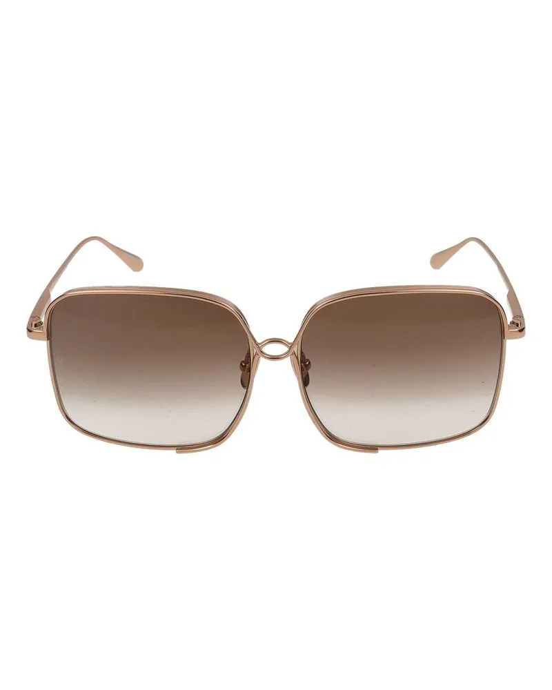 Linda Farrow Sonnenbrille  LFL1597 Genevieve C2 Rose Gold /15/145 C2