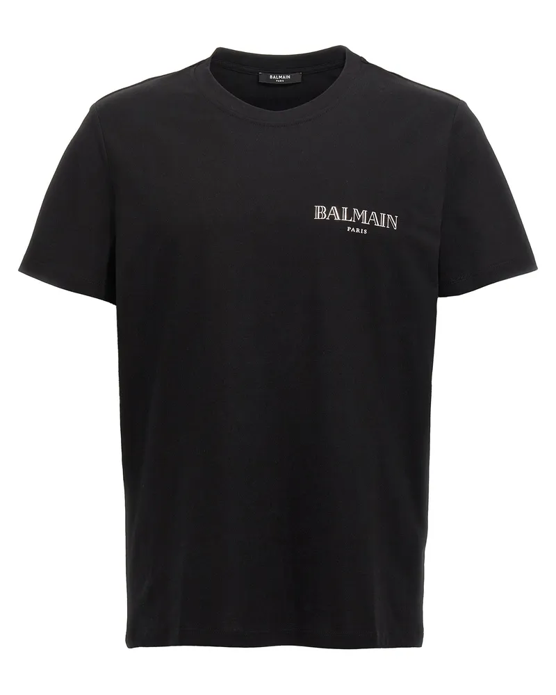 Balmain Logo T -Shirt Multicolor