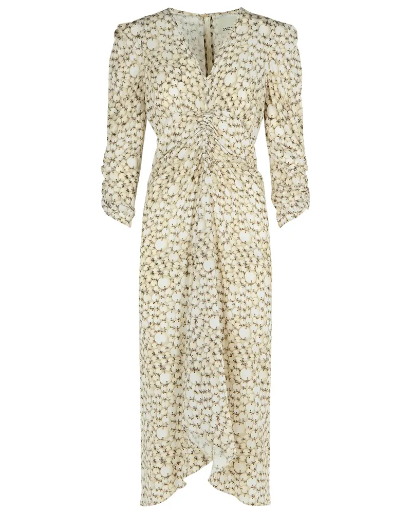 Isabel Marant Albini' 'Ecru' Seidenkleid Beige