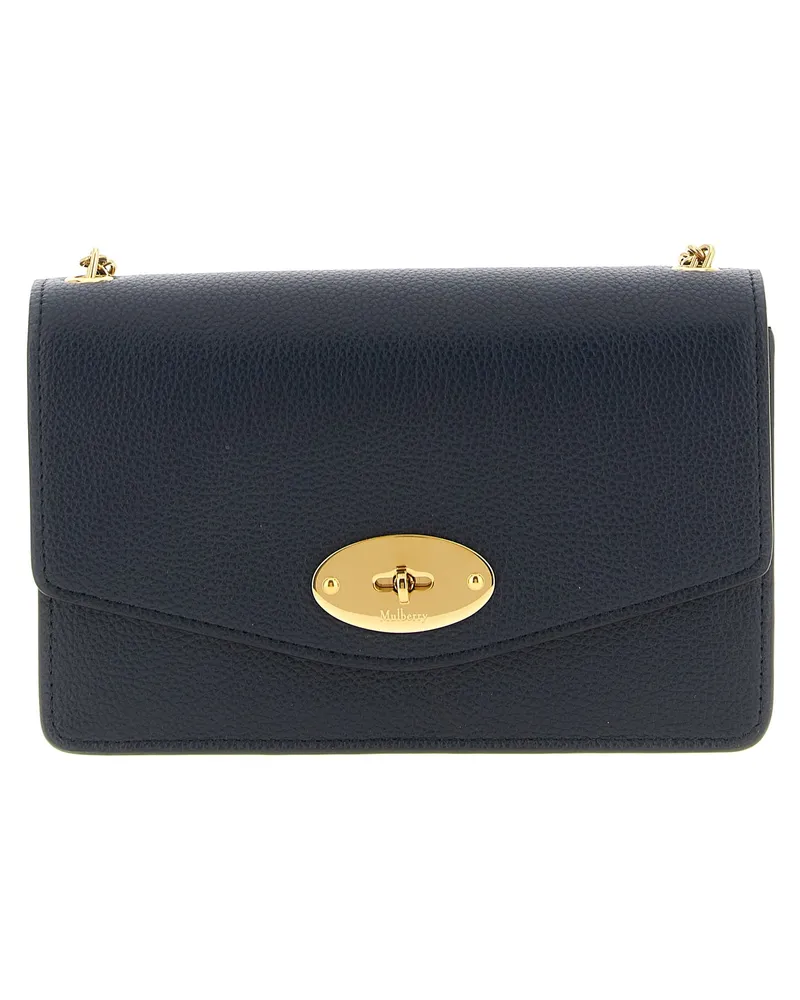Mulberry Kleine „Darley“-Umhängetasche von Blue