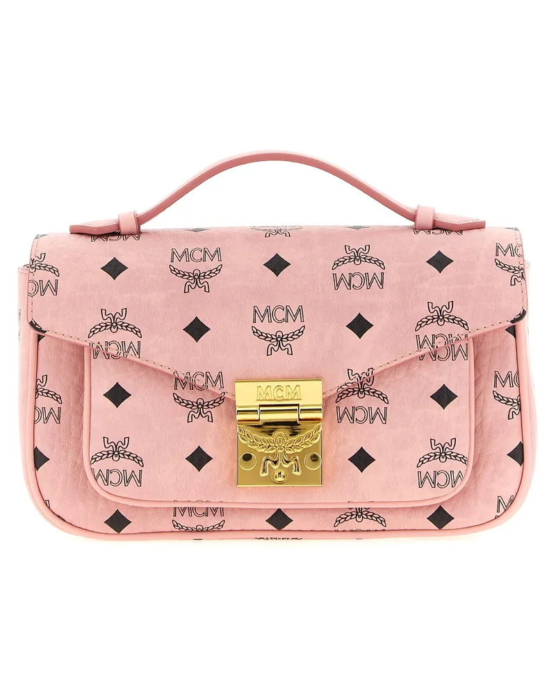 MCM Tracy' mittlerer Umhängetasche Pink