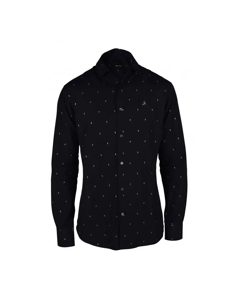Philipp Plein Hemd Black
