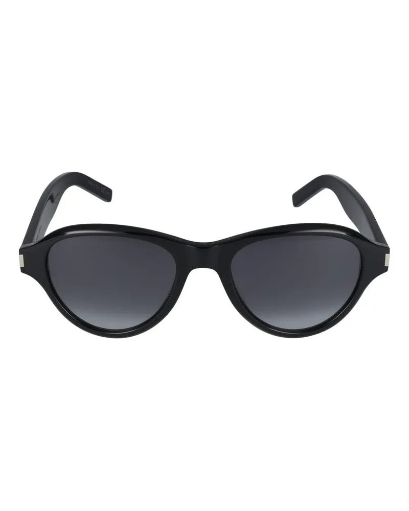 Saint Laurent Sonnenbrille  SL 520 Sonnenuntergang 001 schwarzes schwarzes grau /145 001