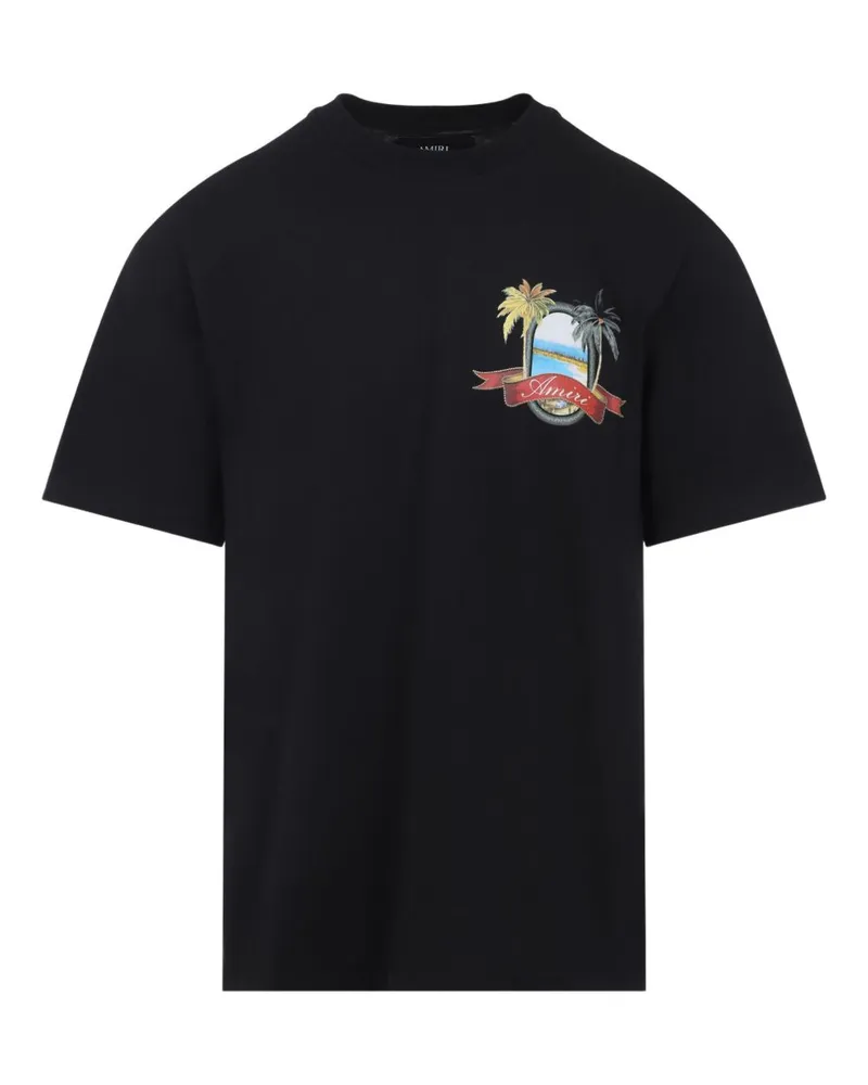 Amiri T -Shirts und Polos schwarz Black
