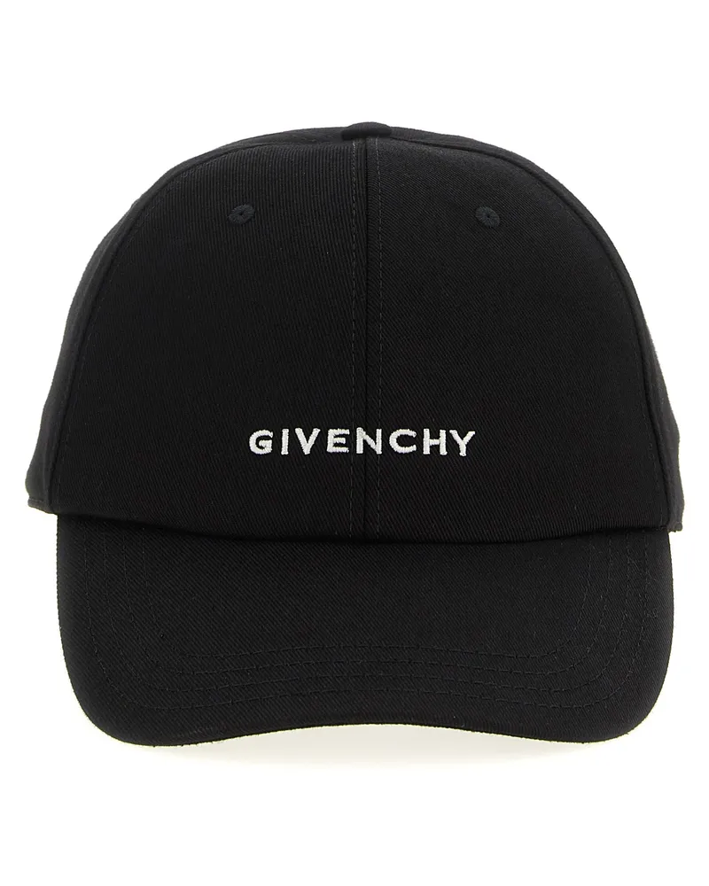 Givenchy Logo Stickerei Black