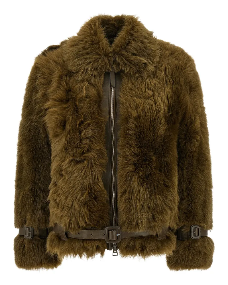 Tom Ford Short Fell Green