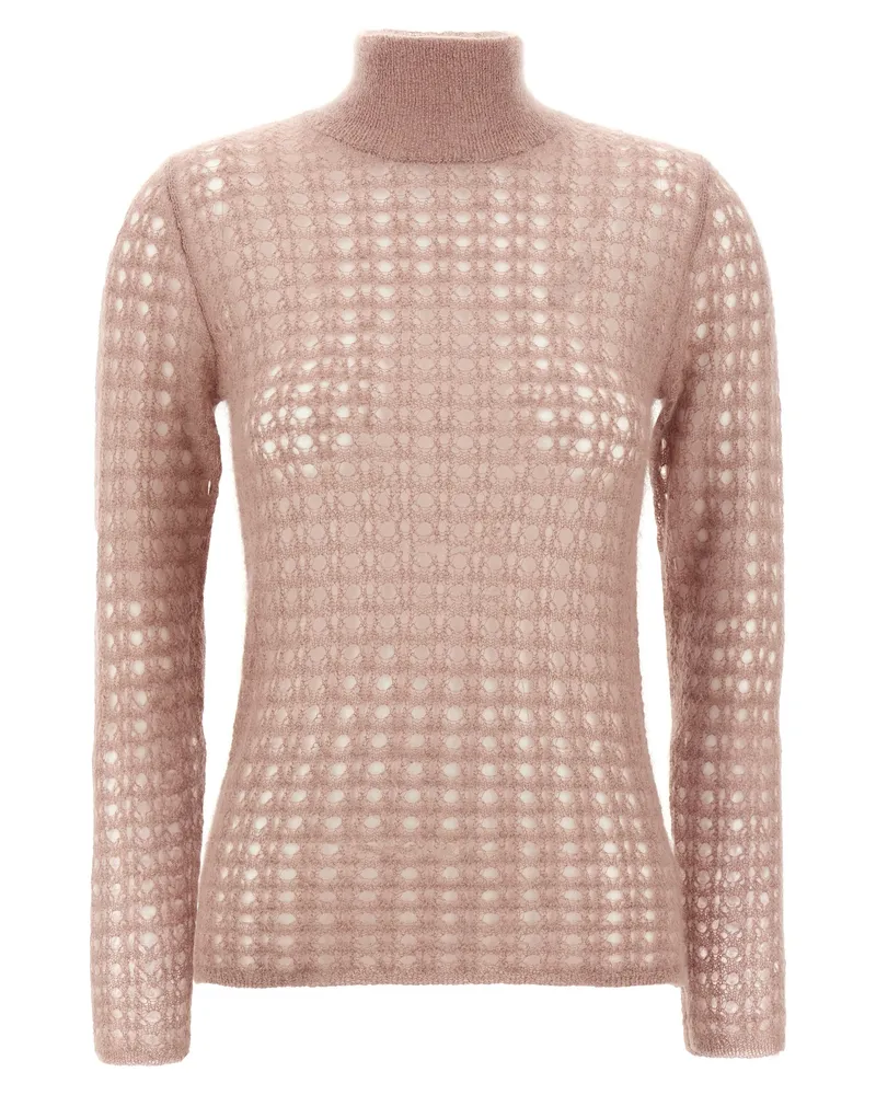 Fabiana Filippi Häkelpullover Pink