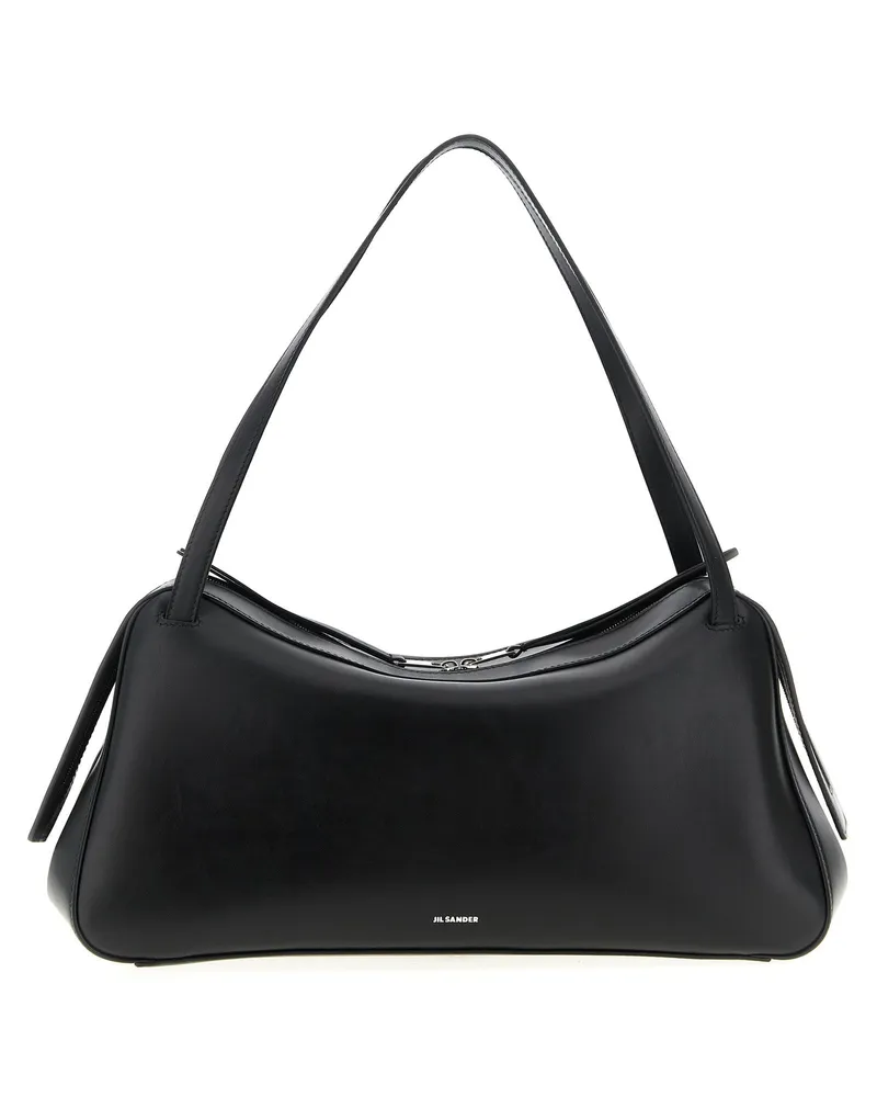 Jil Sander Dune' Umhängetasche Black