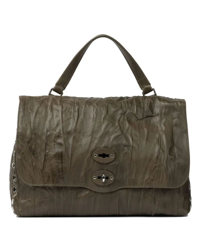 Zanellato Postina Plissé“ Handtasche Green