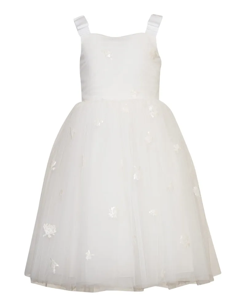 Simonetta gewebtes Kleid Gold