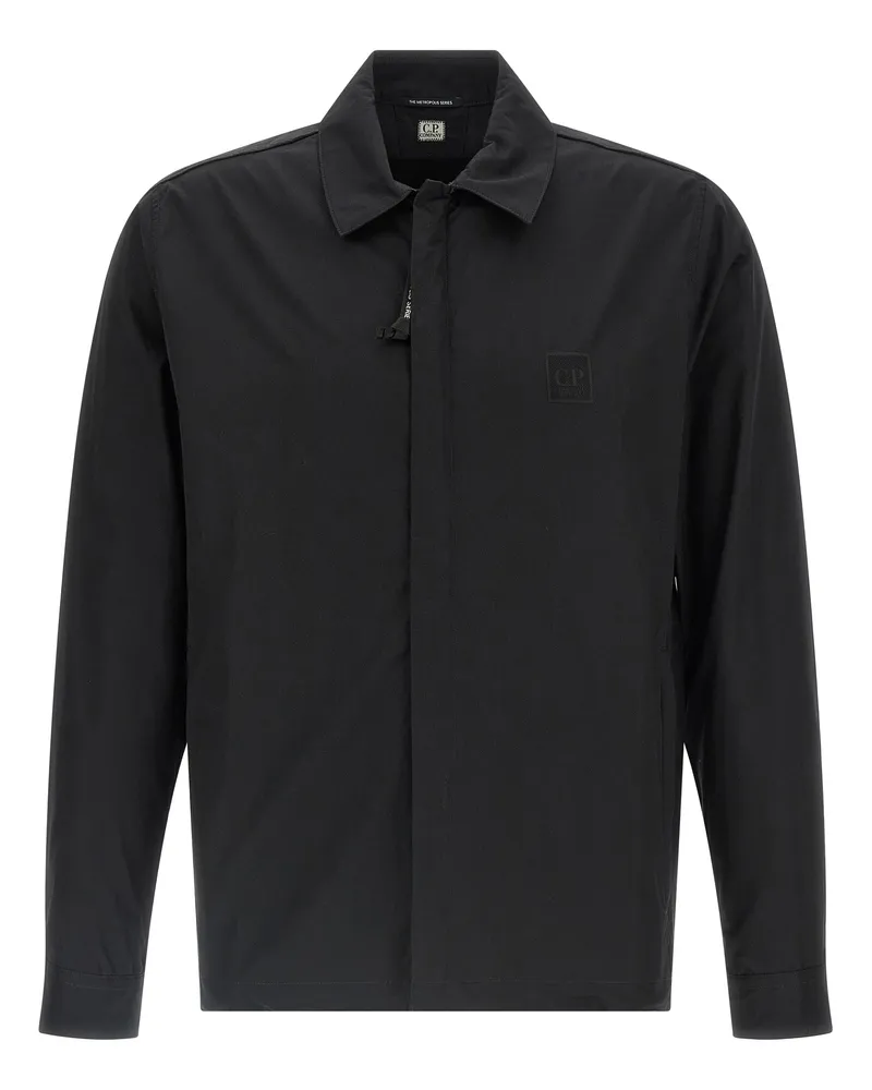 C.P. Company C.P. Firmenzip Overshirt Black