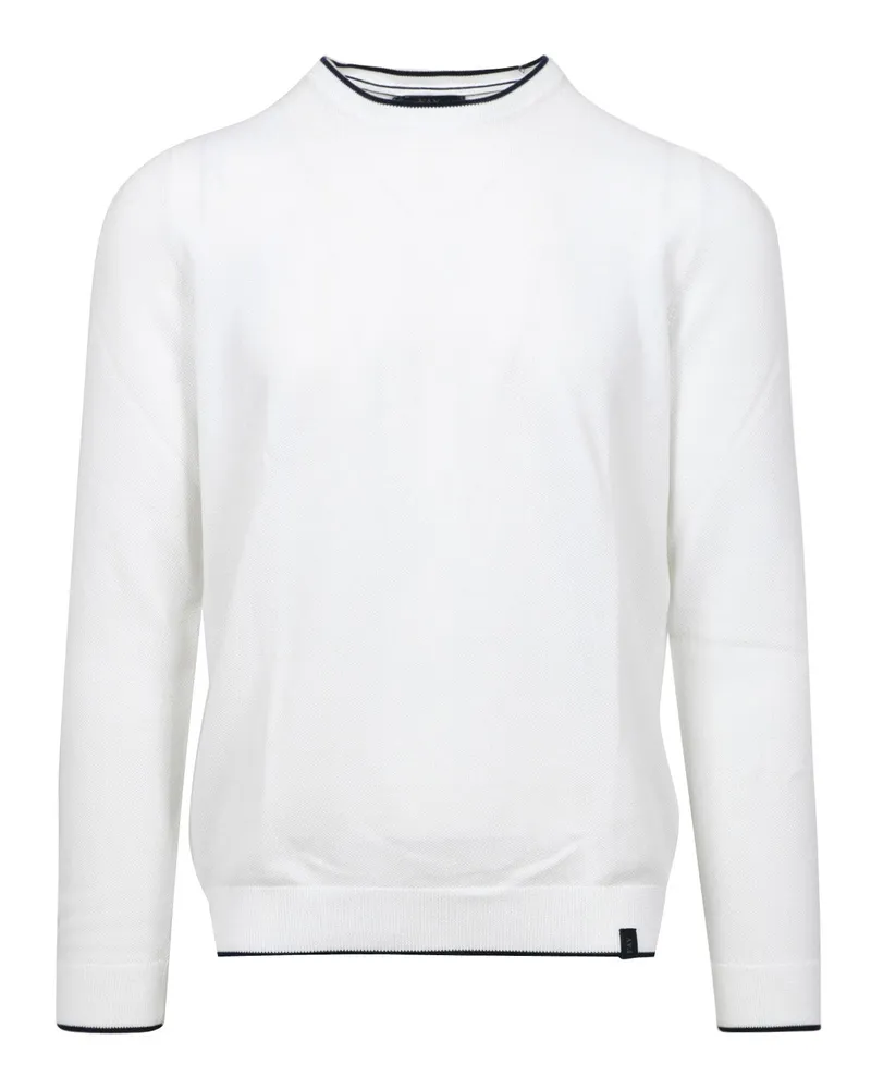 Fay Sweaters Bianco+blu