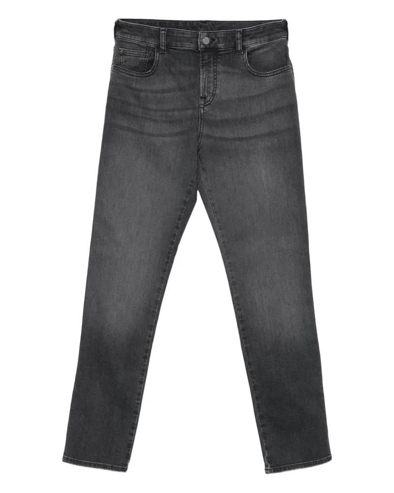Emporio Armani Medium Taille Jeans Jeans Grey