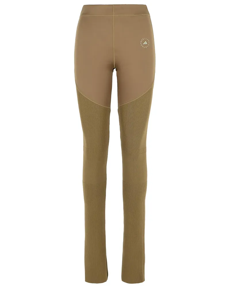 adidas Adidas von Stella McCartney Army Polyester Mischhose Brown