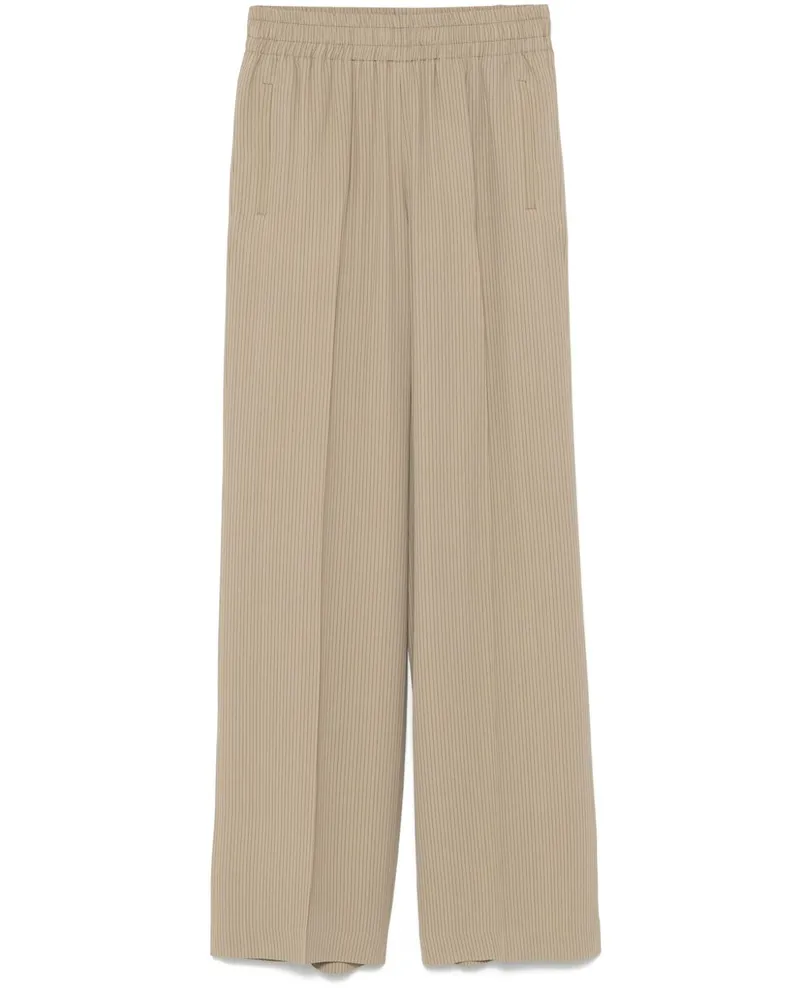 Golden Goose Goldene Gänse Weitbeinhose Beige