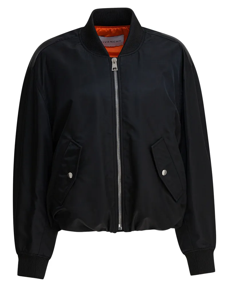 Givenchy Nylon-Bomberjacke Black