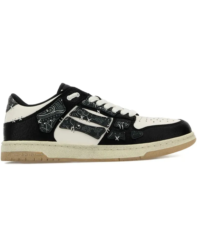 Amiri Turnschuhe mit kontrastierenden Einsätzen 001