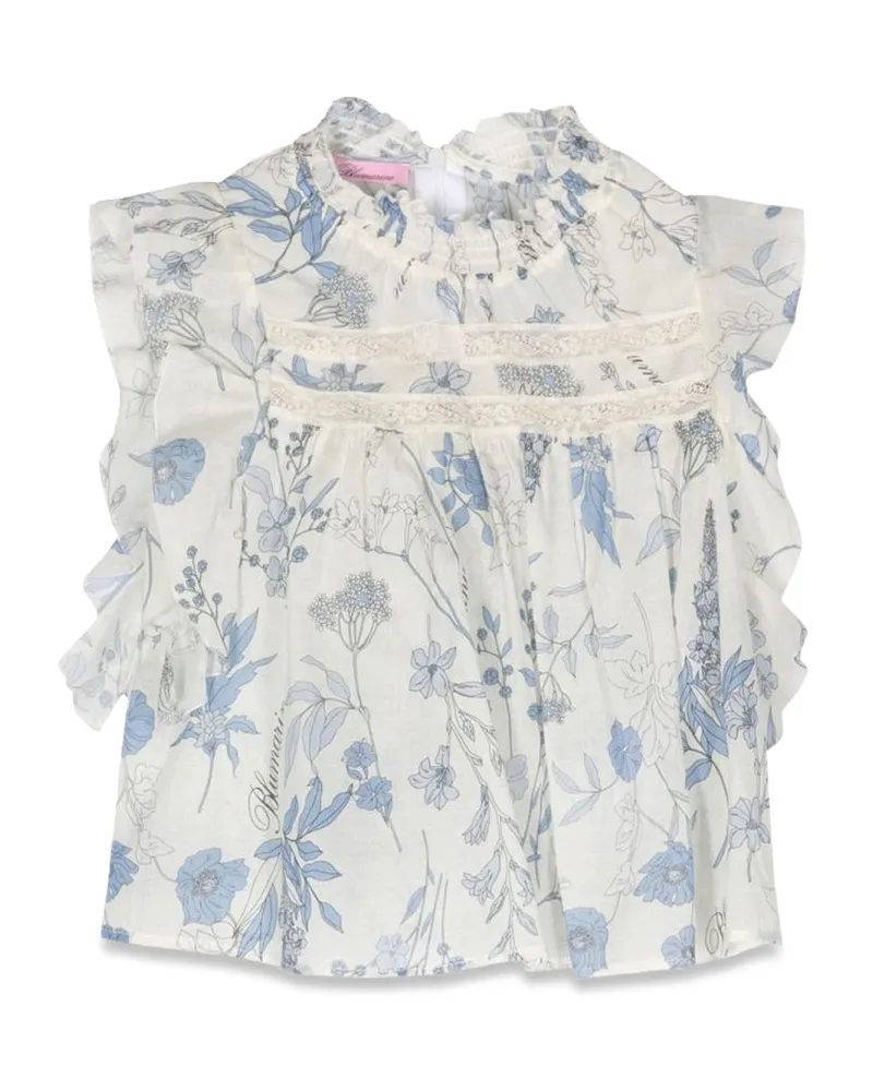 Blumarine Fräulein Blumarine Top Blumen Multicolour