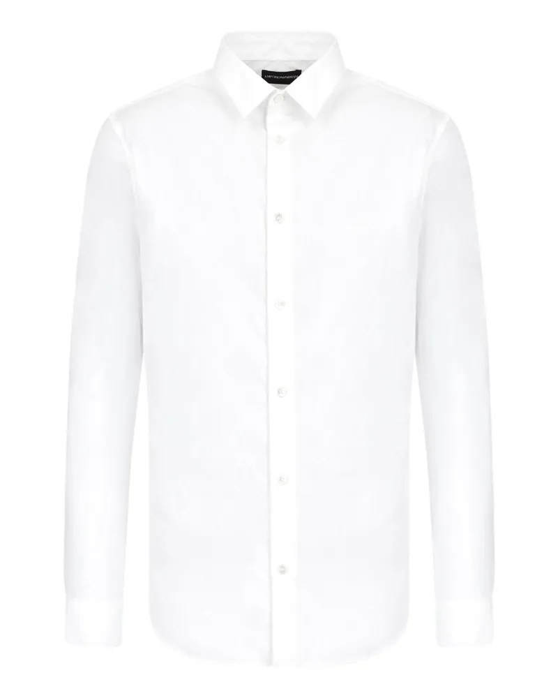 Emporio Armani Shirts Weiß White