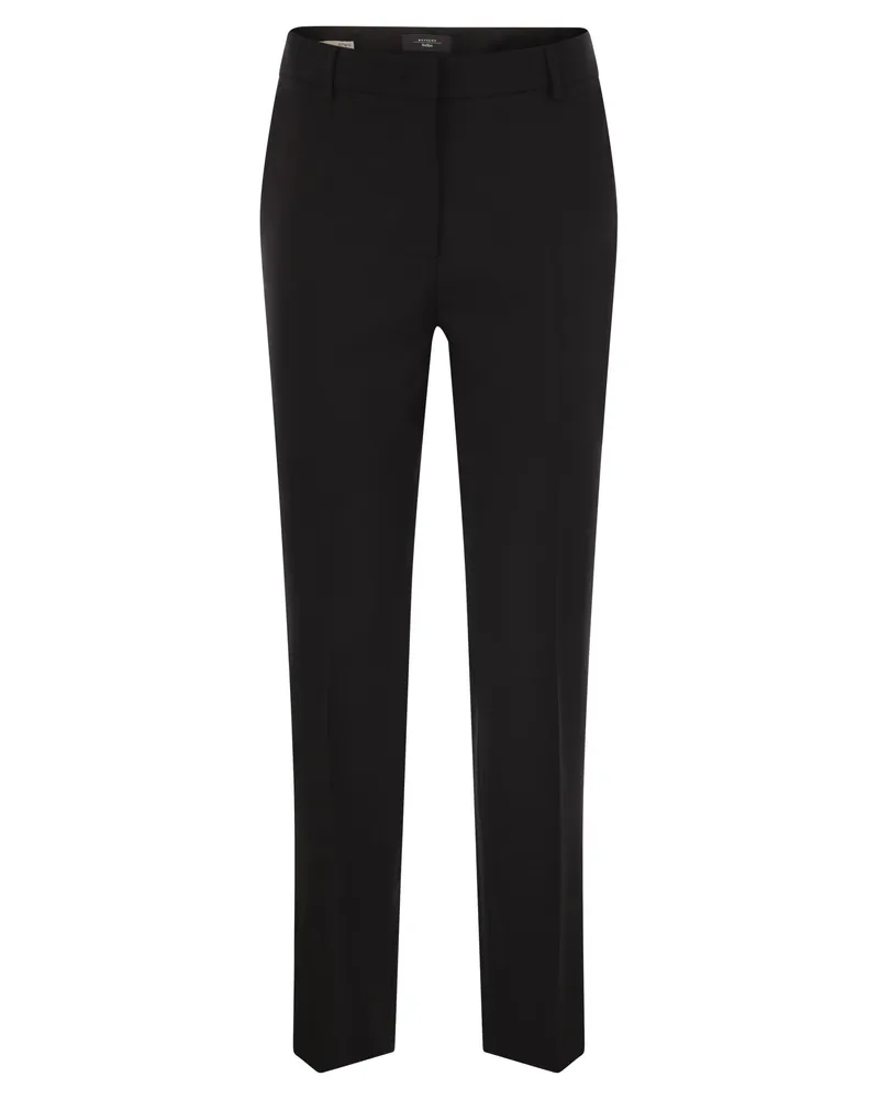 Weekend Max Mara Weekend Max Mara Canon Woll Zigarettenhose Black