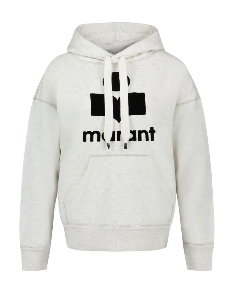 Isabel Marant Mansel Gz Hoodie  Baumwolle Weiß White