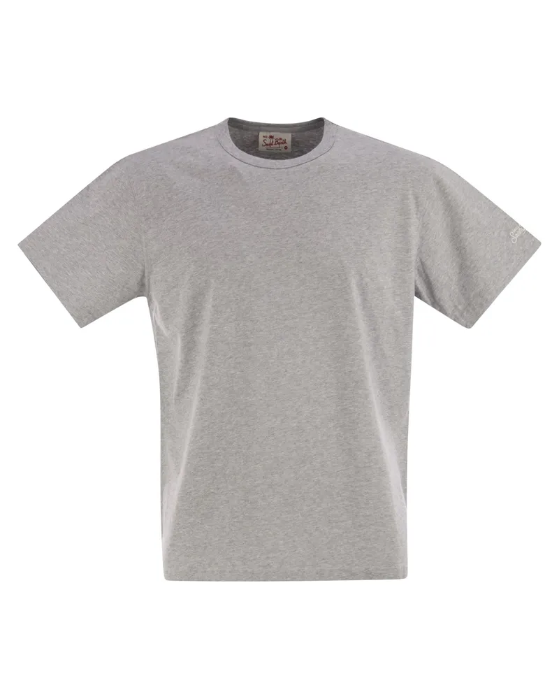MC2 Saint Barth Dover Baumwolltrikot T -Shirt Grey
