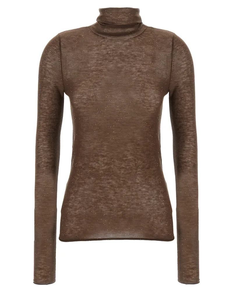 Pinko Moss' Pullover Brown